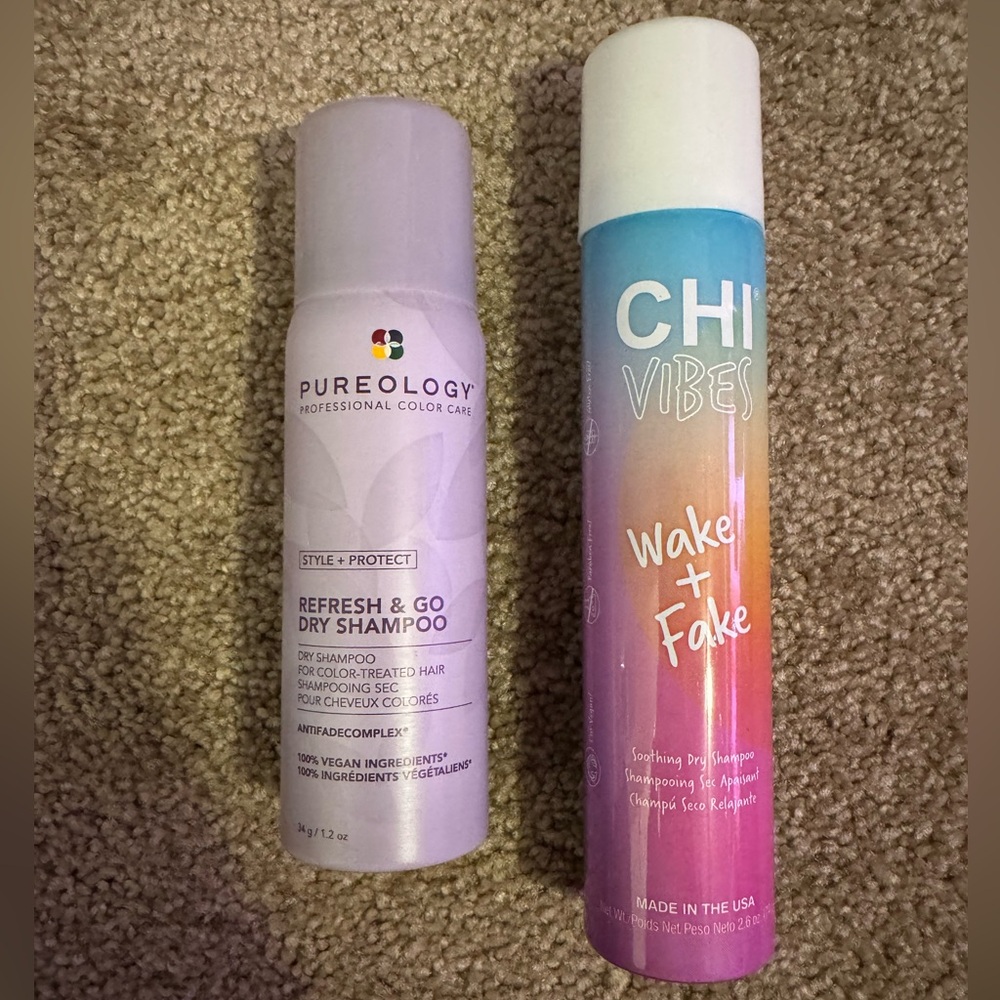 Pureology and CHI Dry Shampoo Minis